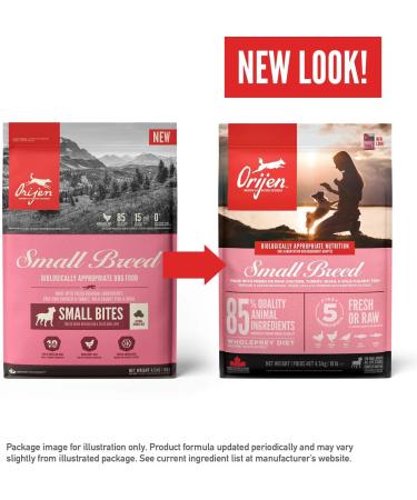 Orijen - Small Breed Dog Food for Small Breed Dogs - 4.5 kg Bag - Buy Online on GoSupps.com