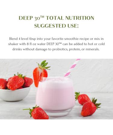 Mt. Capra Deep 30 | Meal Replacement Shake, Goat Protein Powder with Grass-Fed Whey Protein, Casein Protein, Minerals, and BC-30 Probiotics | Strawberry Splash | 30 Servings - 2 Pounds - Buy Online on GoSupps.com