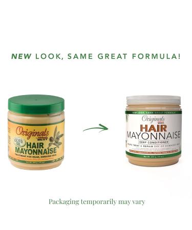 Originals By Africa's Best Hair Mayonnaise Conditioner 2 Pack - 15 oz Jar with Natural Botanical Extracts and Olive Oil - Deep Conditioning and Repair - 15 Ounce (Pack of 2) - Buy Online on GoSupps.com