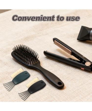 UKCOCO Brosse Peigne Nettoyante 3 Pi ces Gris Vert Fonc et Noir Outil de Nettoyage Multi-usages pour Brosses Cheveux et Peignes Poils Flexibles pour limination des Poils et - Buy Online on GoSupps.com