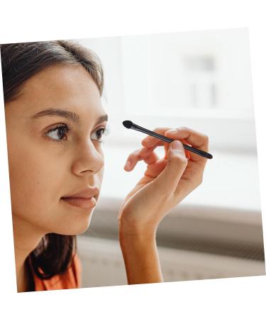 Beaupretty Powder Applicator Makeup double eye shadow makeup dual sided eye shadow applicator women face blending brush eye shadow Double Head Eyeshadow cosmetics lip brush Miss nylon Brush - Buy Online on GoSupps.com