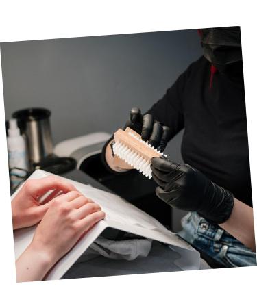 Beaupretty 1pc Nail Dust Brush Dual Side Nail Brush Wooden Nail Brush Wooden Fingernail Brush Pedicure Brush Wood Manicure Brush Toenail Nail Polish Clean Brush Sink Supplies Frosted - Buy Online on GoSupps.com