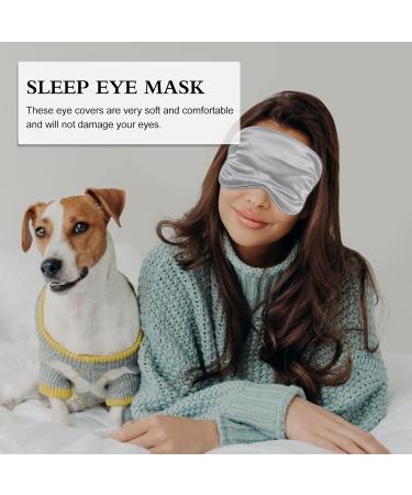 Buy Satin Scrunchies Hair Ties & Silk Sleeping Eye Masks Set - Soft & Stylish Accessories for Women & Men - International Shipping Available - Buy Online on GoSupps.com