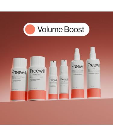 Freewill Volume Boosting Shampoo Volumizing Shampoo Helps Enhance Hair Volume Appearance of Thicker Fuller Hair Without Drying or Weighing Hair Down 8.5 oz - Buy Online on GoSupps.com