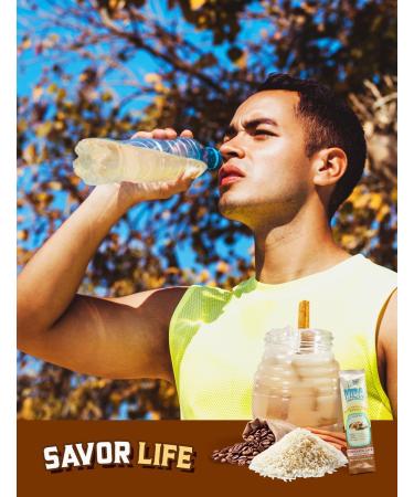 Hydration + Energy Electrolyte Drink Mix Coffee Horchata Agua Fresca Flavor | Sugar-Free Powder with Caffeine L-Theanine Coconut Water & Minerals | 15 Single-Serve Stick Packs Horchata Coffee - Buy Online on GoSupps.com
