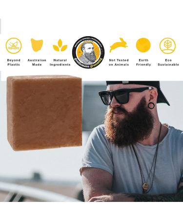 Shampoo Bar with All Natural Oils Earthy Woody Scent 4.2oz 120g by Pro Edward Fuzz worthy (2PC) 1 count (Pack of 1) - Buy Online on GoSupps.com