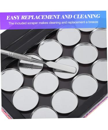 VICASKY Palette de Maquillage Vide pour Fards Paupi res avec Godets et Raclette Base Magn tique Organisateur Cosm tique pour Femmes - Buy Online on GoSupps.com