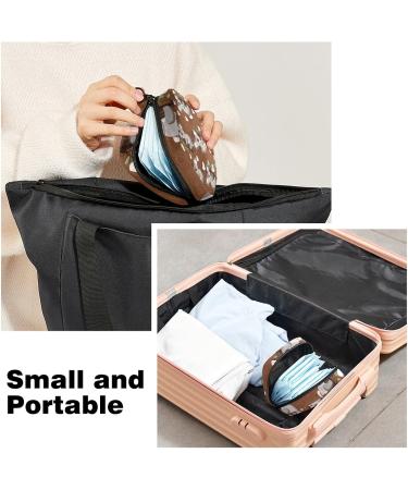 Koala Heart Pattern Sanitary Napkin Storage Bag | Menstrual Pad Pouch for Women | Portable Menstrual Period Bag | Zippered Tampons Collection Bag - Color 13 - Buy Online on GoSupps.com