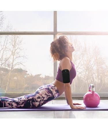 2-Pack Mobile Phone Bracelet & Sports Bag for Running - Outdoor Fitness Pocket with Headphone Connection (Black) - Buy Online on GoSupps.com