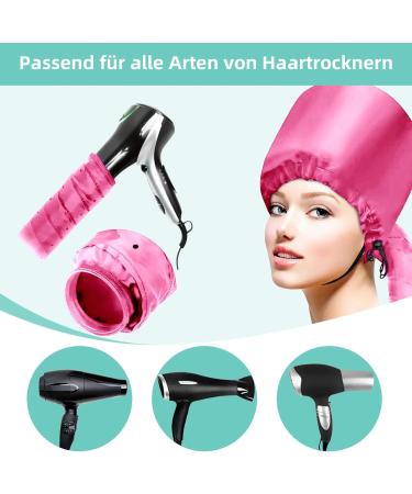 COANSEN Hair Dryer Hood - Pink Hair Styling & Deep Care Dryer with Elastic Band - Buy Online on GoSupps.com