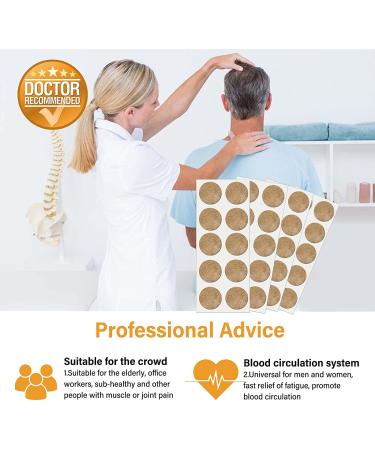 Magnetic Acupressure Patches for Body & Muscle Pain Relief - 500 Gauss - 50 Pcs - Buy Online on GoSupps.com