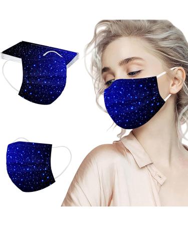 Buy Winfer 50/100 Pack Disposable 3-Layer Colorful Mouth & Nose Protection - Breathable Bandana Scarves for Men & Women - Buy Online on GoSupps.com
