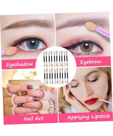 Didiseaon 40 Pcs Latex Eye Shadow Stick Eyeshadow Portable Eye Shadow Makeup Tool Makeup Applicator Eyelash 7.5cmx2pcs Assorted Colorx2pcs - Buy Online on GoSupps.com