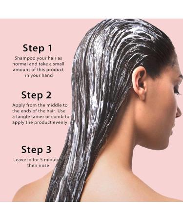 Collagen Hair Mask for Damaged Hair | Deep Repair Keratin Treatment with Argan Oil | 500ml For All Hair Types - Buy Online on GoSupps.com