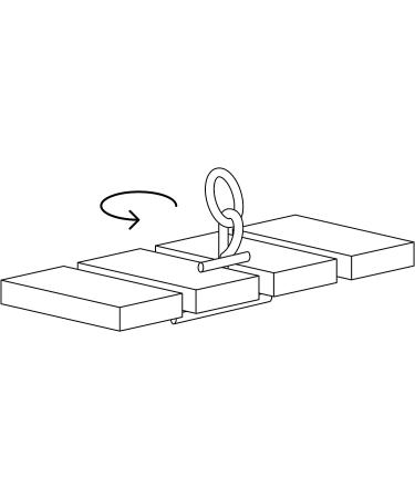 HarborCraft Portable Dock Cleat - Heavy Duty Stainless Steel for Main Cleat, Spring Lines, PWC, Fenders & Bumpers - Movable, Quick, Adjustable - O-Ring Included - Buy Online on GoSupps.com