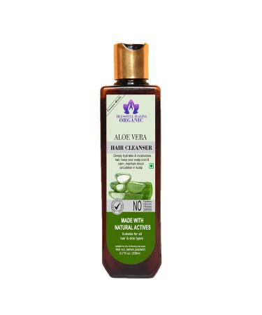 Blessfull Healing Organic Aloe Vera Hair Cleanser | Shampoo 200 ML (Packing May Vary)
