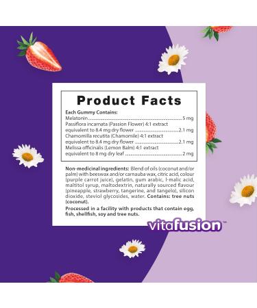 Vitafusion Sleepwell Plus Adult Vitamin Gummies 10mg Melatonin Per Daily Dose Helps Improve Sleep Quality 100 Count Packaging May Vary - Buy Online on GoSupps.com