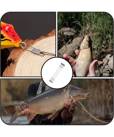 Zoe Tekway 40-Piece Stainless Steel Fishing Leaders - Anti-Bite Anti-Winding Versatile for Saltwater & Freshwater Fishing Accessories - Buy Online on GoSupps.com