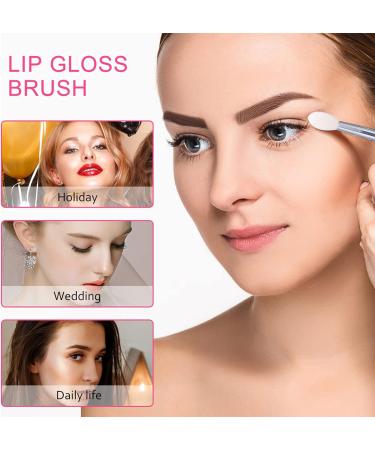 MAGICLULU 12pcs Silicone Lip Brush Silicone Applicator Lashes Tool Eye Liner Makeup Lipstick Applicator Lipstick Brush Applicator Cosmetic Tool Eyelash Lip Gloss Travel Silica Gel 5x1cm As Shown 1 - Buy Online on GoSupps.com