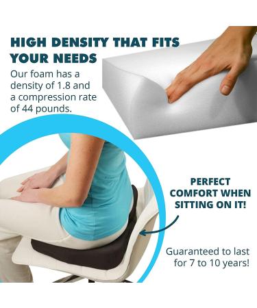 Foamma 4" x 24" x 24" High Density Upholstery Foam Padding  Thick-Custom Pillow  Chair  and Couch Cushion Replacement Foam  Craft Foam Upholstery Supplies  Foam Pad for Cushions and Seat Repair High Density 4" x 24" x 24" - Buy Online on GoSupps.com