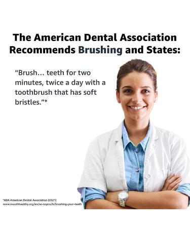 Amazon Basics Corded Electric Pulsating Deep Cleaning Toothbrushes - 2 Count Pack for Effective Oral Care - Buy Online on GoSupps.com