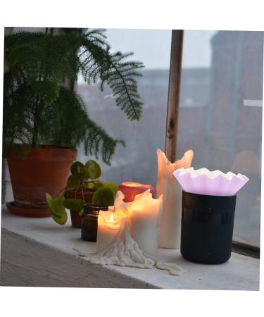 Warmhm 50 Pack Wax Paper Cups for Candles | PET-Coated Violet Purple 8.9x8.5x2.8cm | Ideal for Wax Melting Warmers - Buy Online on GoSupps.com