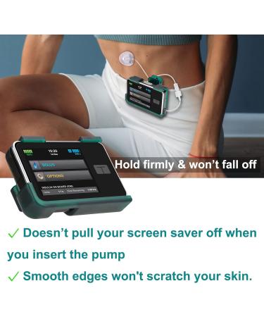 Generturbo Insulin Pump Case - Green | Tandem tSlim X2 Holster with 360 Rotating Belt Clip & Screen Protector | G4 Holder for t Slim Accessories - Buy Online on GoSupps.com