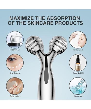 TOUCHBeauty Face Massager Roller - Reduce Puffiness, Tighten Skin, Boost Collagen - Facial Contouring Tool for Clear Toxins & Face Lift - Buy Online on GoSupps.com