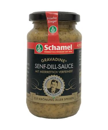 Schamel Mustard-Dill Sauce Gravadine with Horseradish 3-Pack (3x140ml) - Gourmet Condiment for International Shipping - Buy Online on GoSupps.com