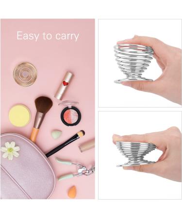 Luxspire Beauty Sponge Blender Holder - Makeup Sponge & Powder Puff Drying Rack, Silver - Buy Online on GoSupps.com