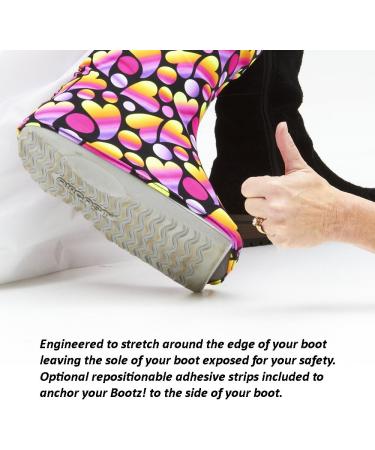 CastCoverz! Black Orthopedic Walking Boot Cover - Size C High Top - Fashionable, Protective, Washable - Made in USA - Large 20-24 Circ - Buy Online on GoSupps.com