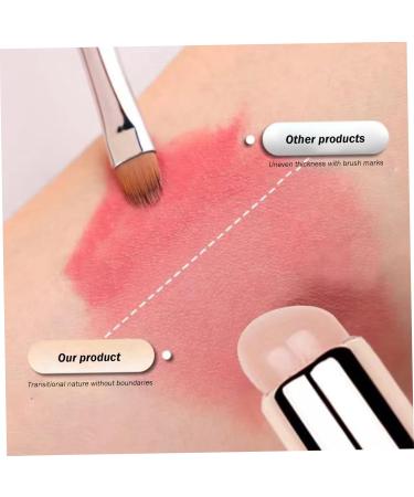 2 PCS Reusable Lipstick Brush Set - Soft Silicone Lip Applicator with Dust Cover for Lipstick Lip Gloss & Lip Balm - Buy Online on GoSupps.com