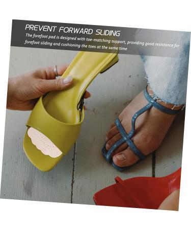 FOMIYES Women's Sandals - 15 Pairs Anti-Slip Heel Pads Leather Cushion Inserts Non-Slip Metatarsal Accessories for Ultimate Comfort - Buy Online on GoSupps.com