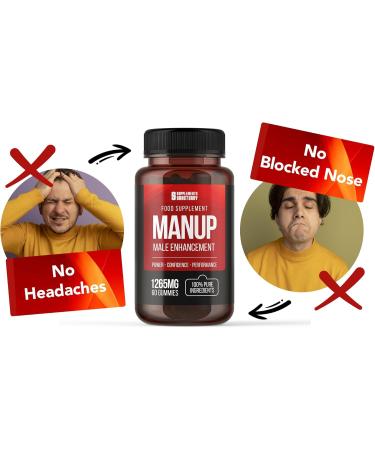 ManUp Male Gummies ManUp Advanced Strength and Overall Healthy Lifestyle Support Supplement Gummy ManUp Maximum Performance and Confidence Supplement Formula Reviews (60 Gummies) - Buy Online on GoSupps.com