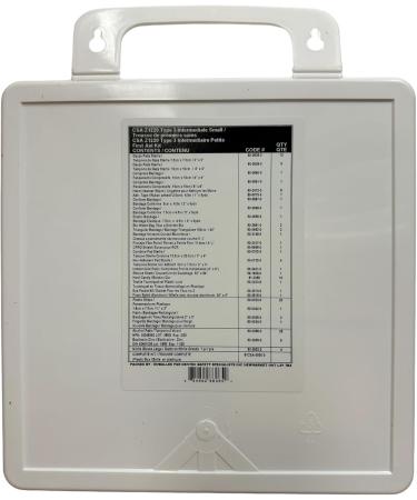 CSA Z1220 Type 3 Intermediate First Aid Kit | 24 Unit Plastic Box - Bulk Packed for 2-25 Workers - Buy Online on GoSupps.com