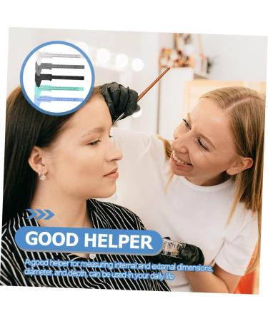 WOFASHPURET Microblading Ruler 5pcs Eyebrow Measuring Ruler Eyebrow Tools Makeup Tools Measuring Tool Wen Wan Eyebrow Card Student - Buy Online on GoSupps.com