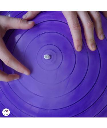 Fitness Exercise Yoga Ball Air Stopper Replacement Kit - Valve Pin Adapter Included - Buy Online on GoSupps.com