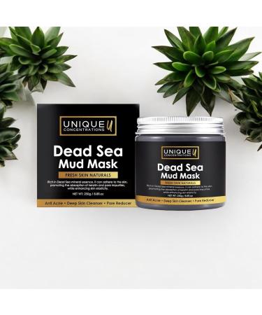 Dead Sea Mud Mask for Face & Body - Detoxify & Exfoliate Oily Skin Acne Blackheads - 100% Natural Mineral Formula - 8.8 oz - Buy Online on GoSupps.com
