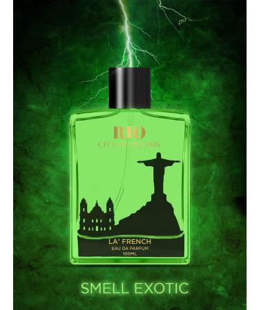 Rio Eau de Parfum - 100ml Unisex Perfume for Men and Women | Intense Long Lasting Perfume | Fresh Spicy Aqua Notes | Premium Fragrance Scent EDP | Best Gift Perfume for Man and Woman - Buy Online on GoSupps.com