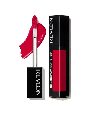 Revlon Colorstay Satin Ink lipstick based on blackcurrant seed oil long-lasting N019 My Own Boss