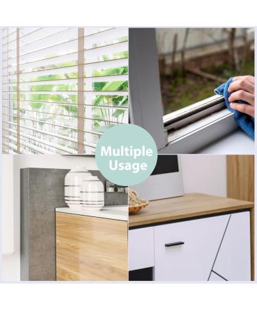 Window Cleaning Kit Window Groove Cleaning Brush 2PCS Labor-Saving Portable Window Track Cleaner Replacement Skirting Board Cleaner for Crevice Blinds Sliding Door Track - Buy Online on GoSupps.com