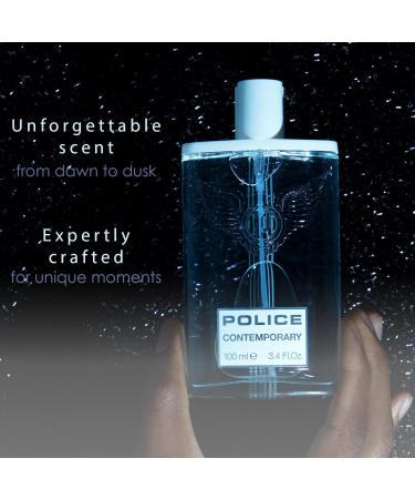 Police Contemporary Fragrance for Men - Woody Scent - Opens with Bergamot and Juniper Blended with Lavender Musk and Rosemary - for Distinctive Modern Gentlemen - 3.4 oz EDT Spray - Buy Online on GoSupps.com