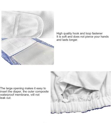 Buy Soft Adjustable Reusable Adult Diapers - Washable Fast-Drying Incontinence Care (Purple) - Buy Online on GoSupps.com