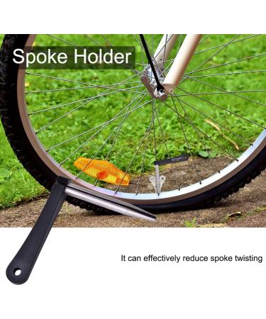 Durable Aluminum Alloy Spoke Holder for 0.8mm - 1.0mm Wheel Spokes Repair - Stainless Steel Tool Accessory - Buy Online on GoSupps.com