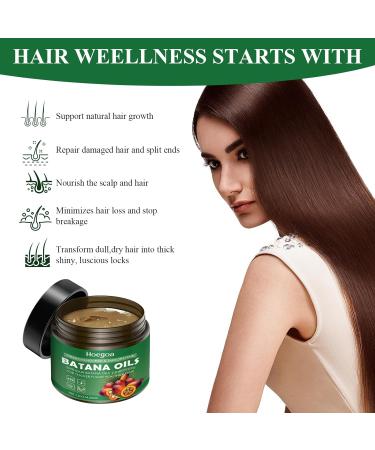 Batana Oil Batana Oil for Hair Growth Organic Batana Oil Fuller and Shinier the Latest Model to Promote Hair Strength and Elasticity(120g) - Buy Online on GoSupps.com