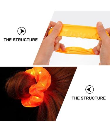 FRCOLOR Baby Hair ring hair tie hair ties scrunchy scrunchie hair ties christmas hair rope kids hair ties elastic hair scrunchies baby hair scrunchies LED child shine rubber Ring - Buy Online on GoSupps.com