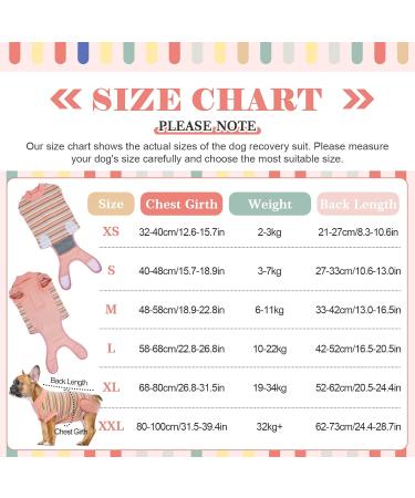 Optimized Breathable Dog Surgery Body Suit - Post-Op Recovery for Small to Large Dogs | Hjumarayan Medical Bodysuit for Castration - Orange Striped XXL - Buy Online on GoSupps.com