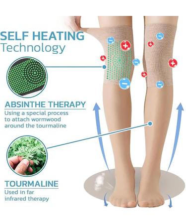 Gasma Ionic Correction Lymphatic Detox Long Hose Silk Stockings | Overknee Compression Knee Socks for Women - Shop Now! - Buy Online on GoSupps.com