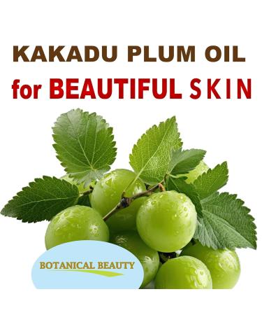 Botanical Beauty Australian KAKADU PLUM OIL 100% Pure Natural Virgin Unrefined Cold-pressed carrier oil 1 Fl oz 30 ml For Face Skin Body Hair Lip Nails 1 Fl Oz (Pack of 1) - Buy Online on GoSupps.com