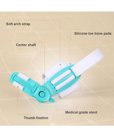 Toe Straighteners & Bunion Corrector | Adjustable Big Toe Splints with Silicone Pad - Comfort & Support for Bunion Relief - Buy Online on GoSupps.com